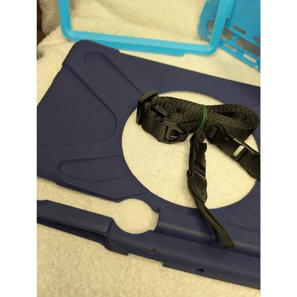 BRAECN Tablet Accessory, Samsung Galaxy Tab S7FE/+ S8+/S9+ Rugged Silicone Case - Picture 4 of 6